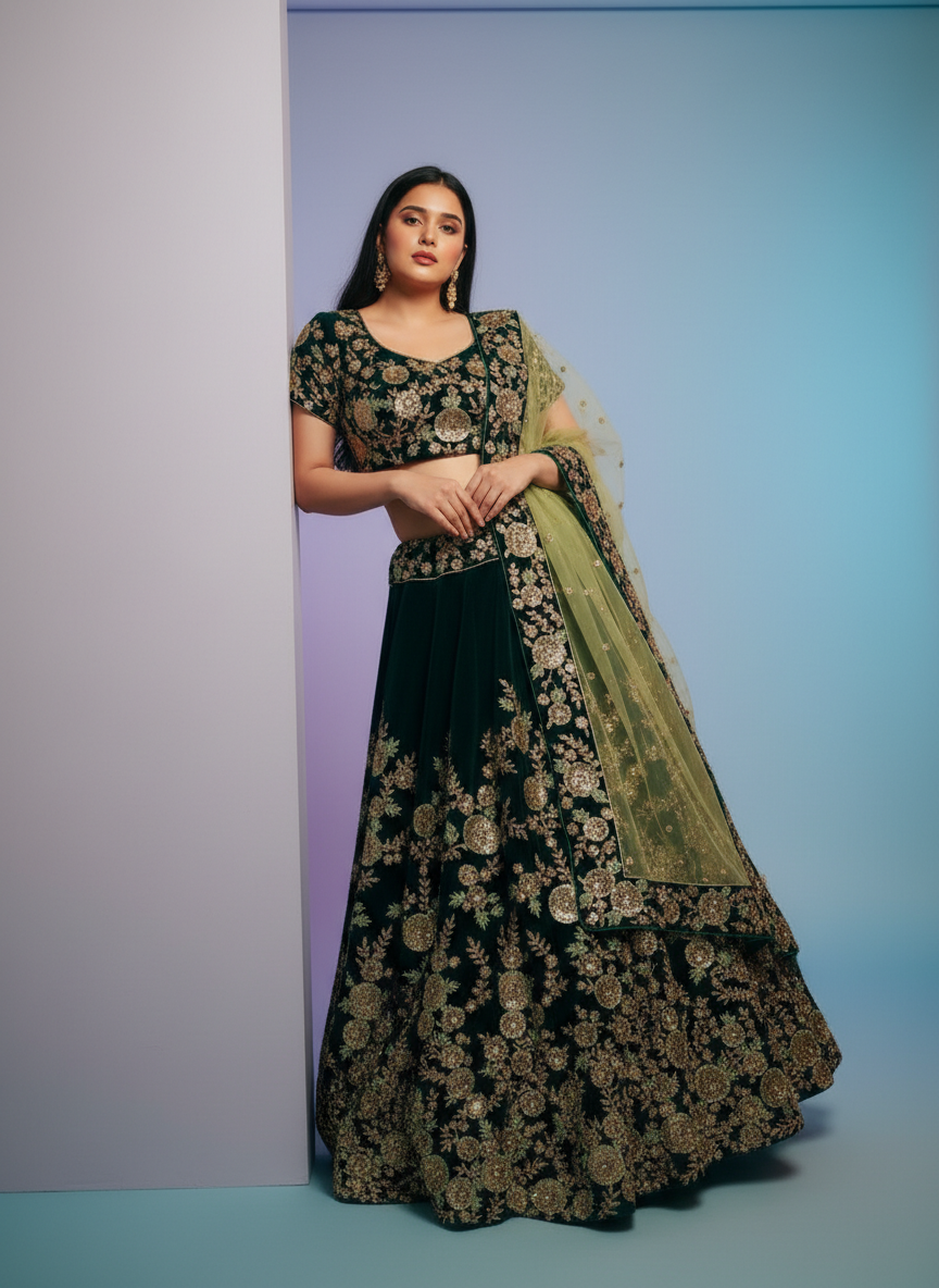 designer lehenga