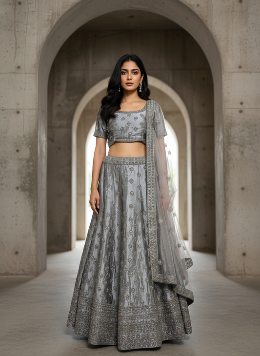 Chaand Noor Lehengar | Designer Lehenga