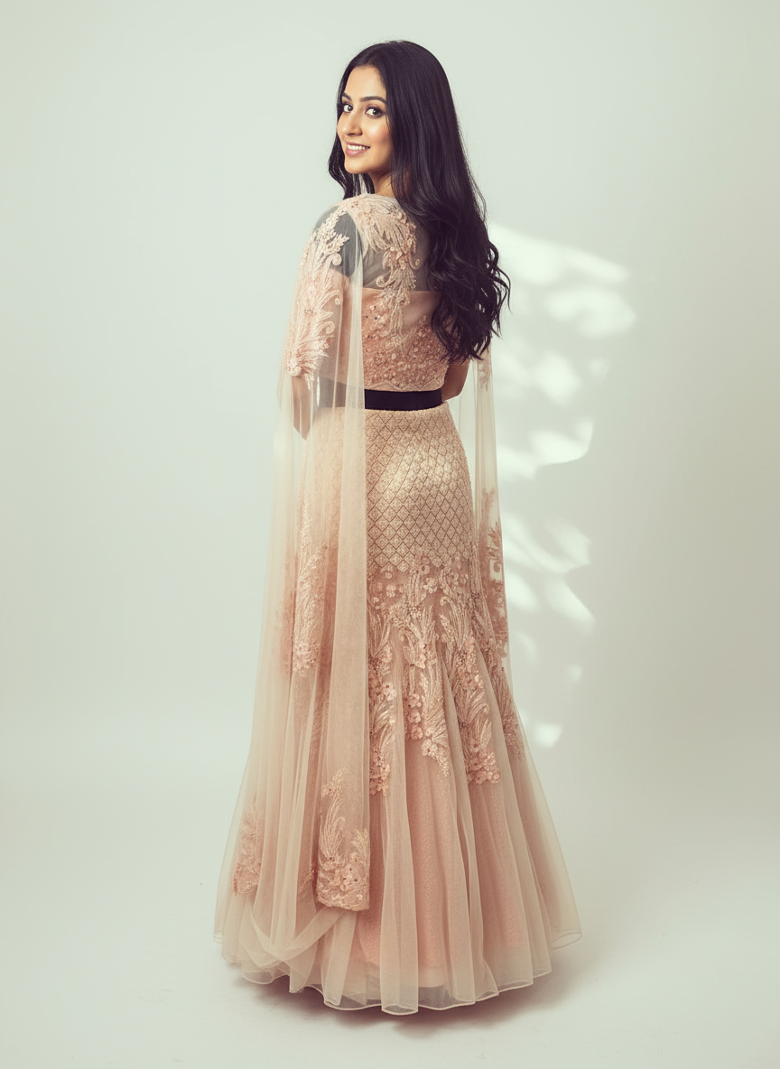 designer lehenga, fish cut lehenga, mermaid lehenga, trending leghenga