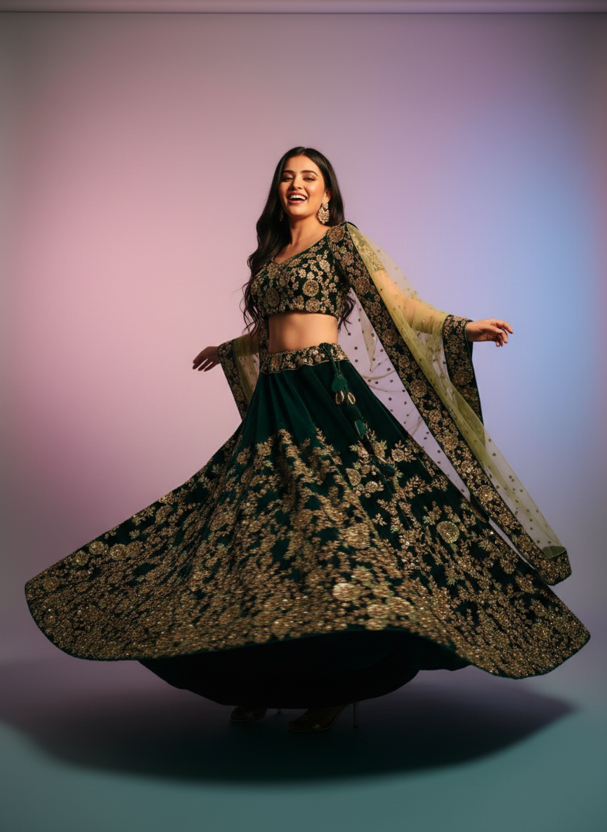 designer lehenga