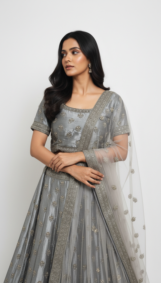 Chaand Noor Lehengar | Designer Lehenga